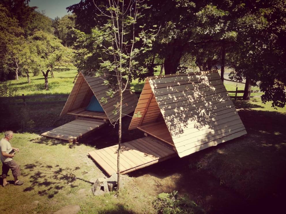 Отель Kamp Na Otoku - Ljubno Ob Savinji Экстерьер фото