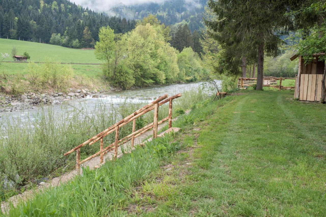 Отель Kamp Na Otoku - Ljubno Ob Savinji Экстерьер фото